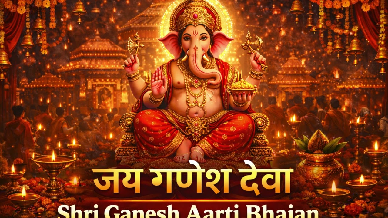 Ganesh Aarti | जय गणेश देवा | Shri Ganesh Bhajan | Morning & Evening Aarti Powerful Devotional Song