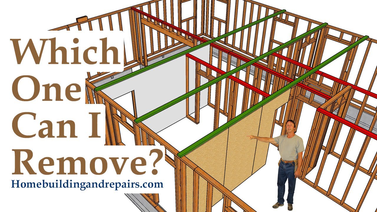 Watch This Video Before Removing Non Load Bearing Interior Walls - Old Home Remodeling Part 5