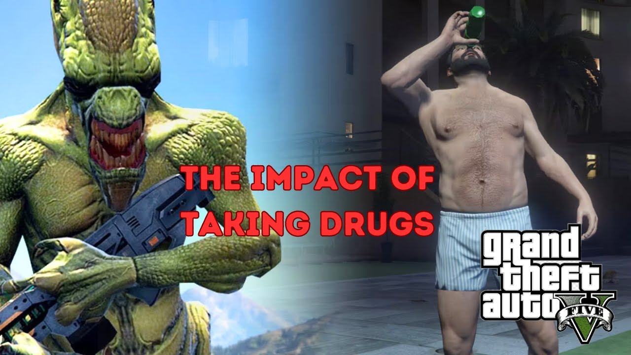 What Happens When You Take Drugs in GTA 5 | #gta5 #gta #grandtheftauto #grandtheftautov #games