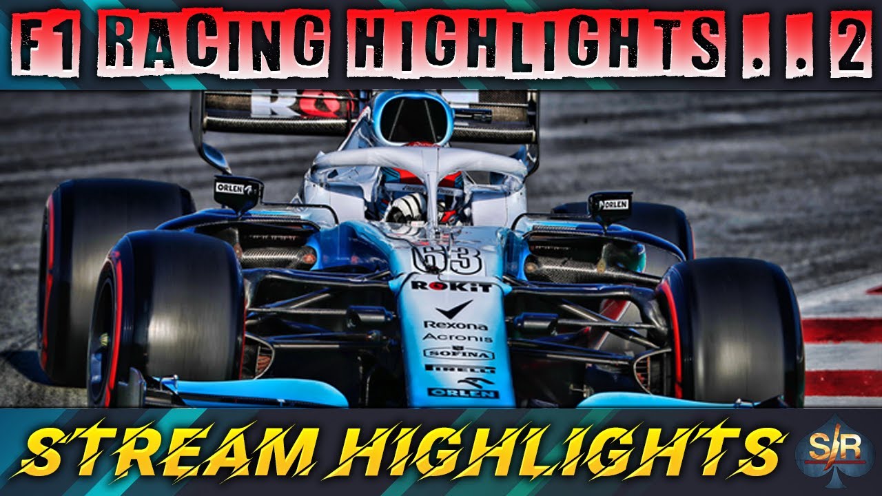 F1 2019 Strifium Stream Racing Highlights #2! February 5th 2020!!