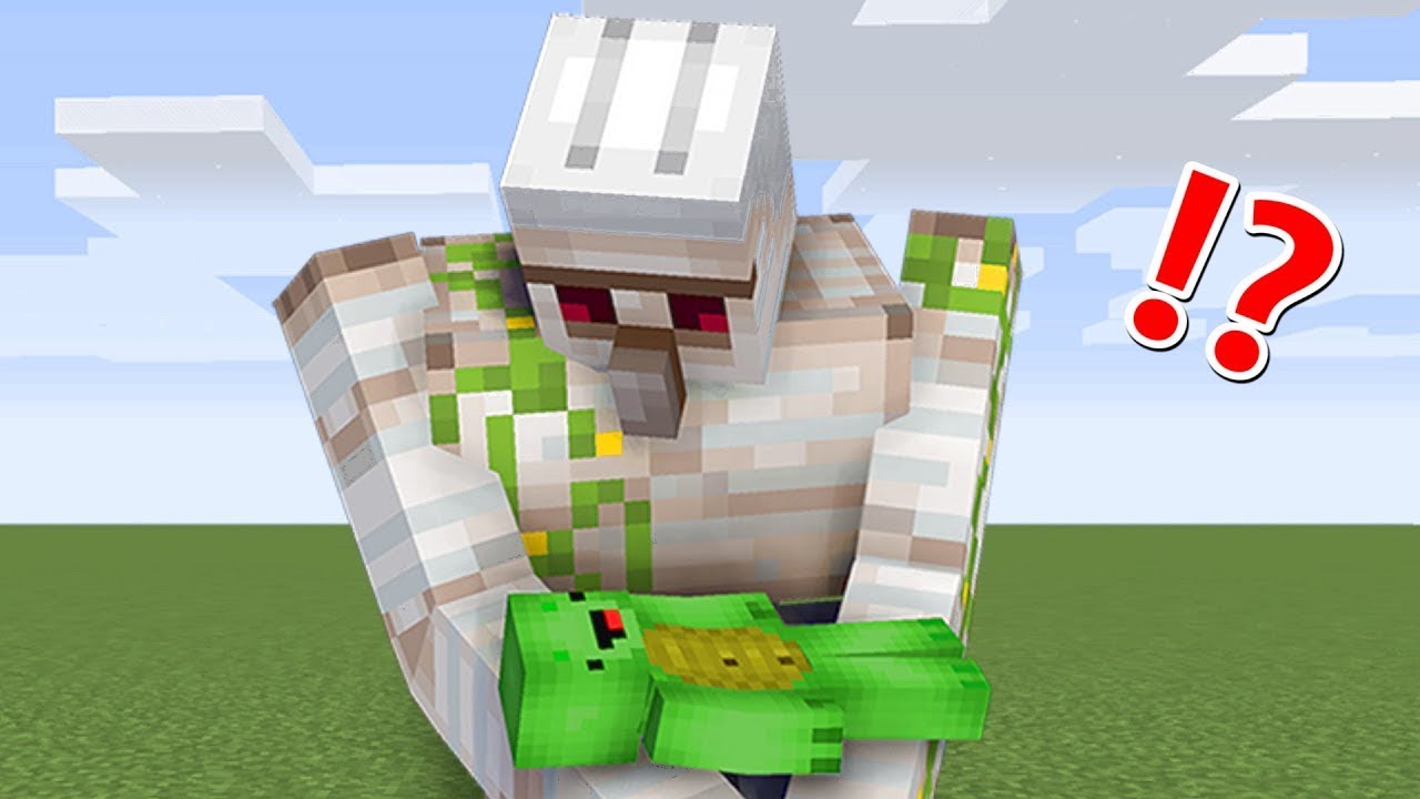 Viviendo Como Golems de Hierro en Minecraft