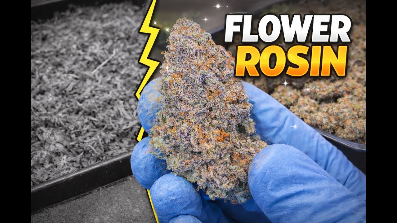 Flower Rosin | Pressing Nanaz x BBC