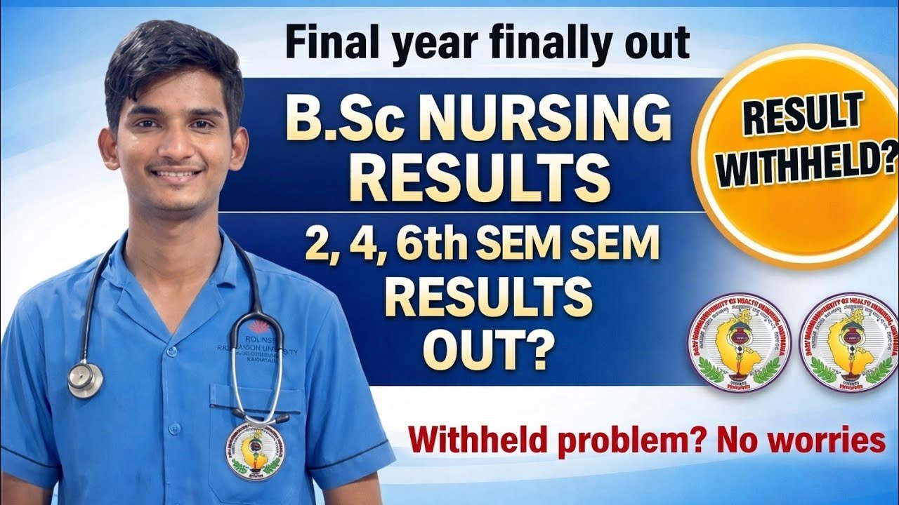 Bsc nursing result|RGUHS|BScNursing #NursingResult #NursingTech#RGUHSResult2026#viralvideo #gnm2026