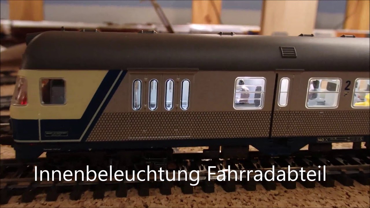 Umbaubeleuchtungsplatine für Märklin Silberling Steuerwagen