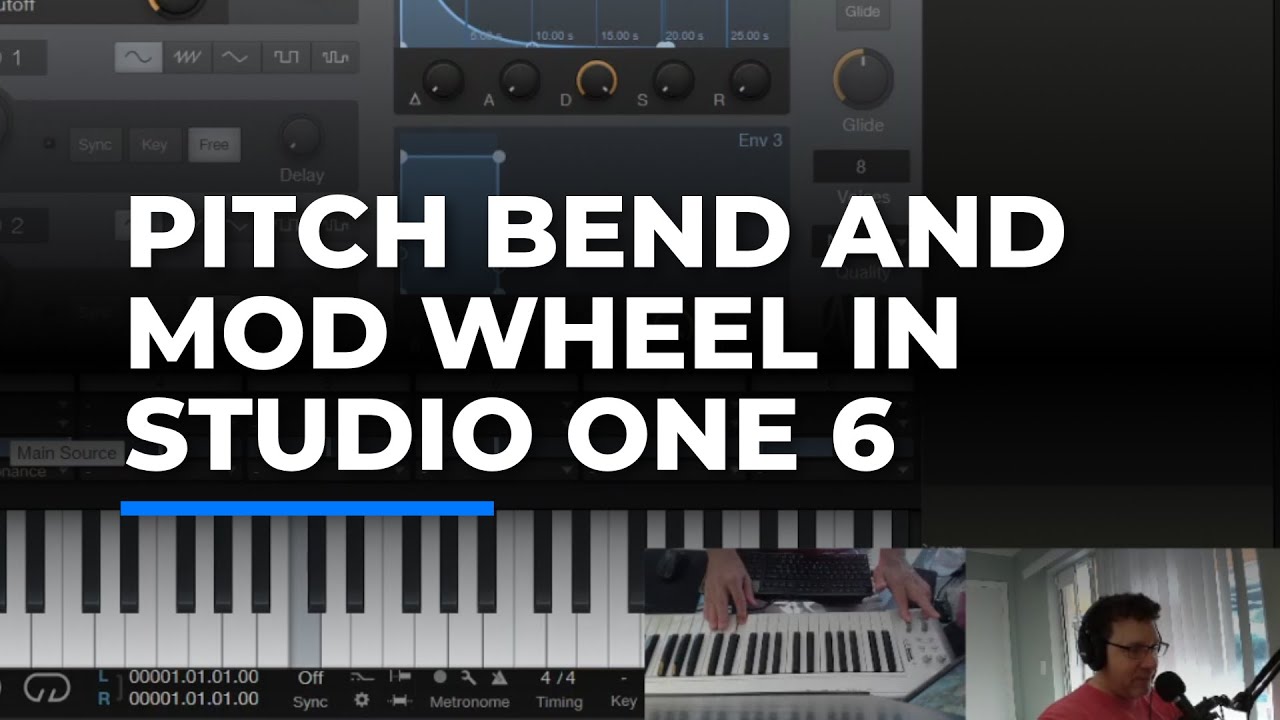 Fun With Pitch Bend and Mod Wheel in Studio One 6