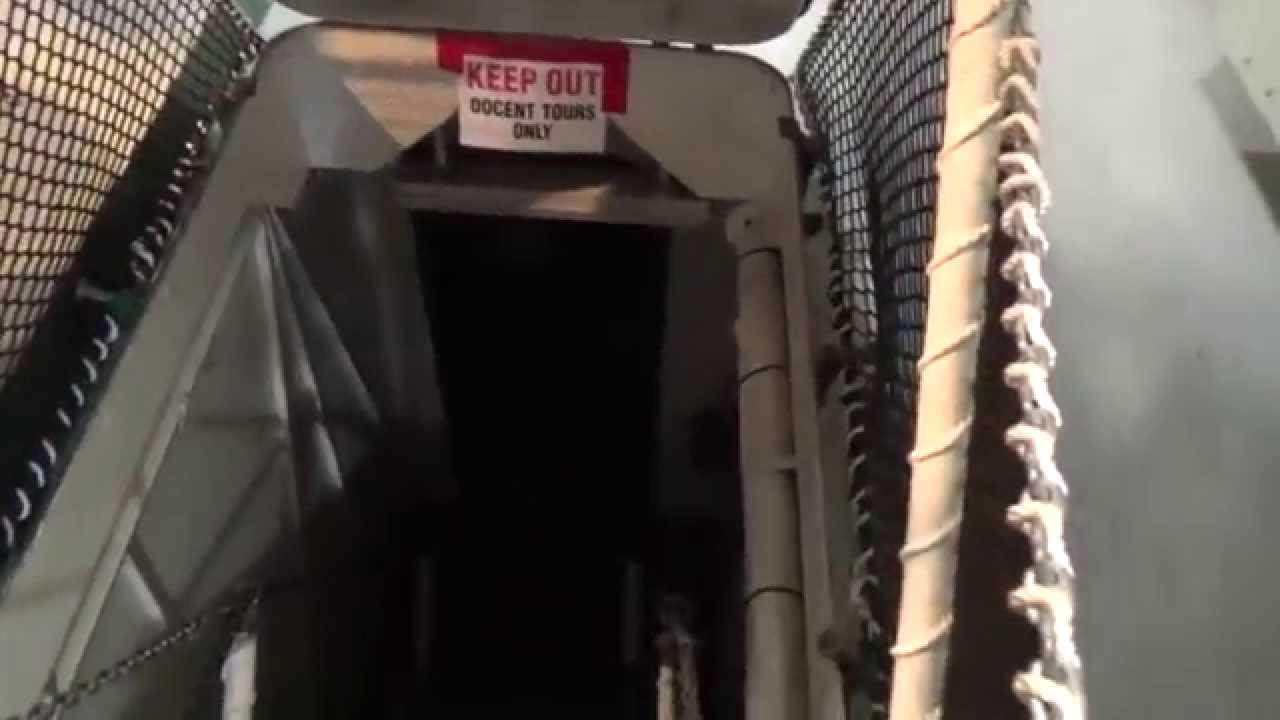 Raw video #5 Exploring the very haunted USS Hornet