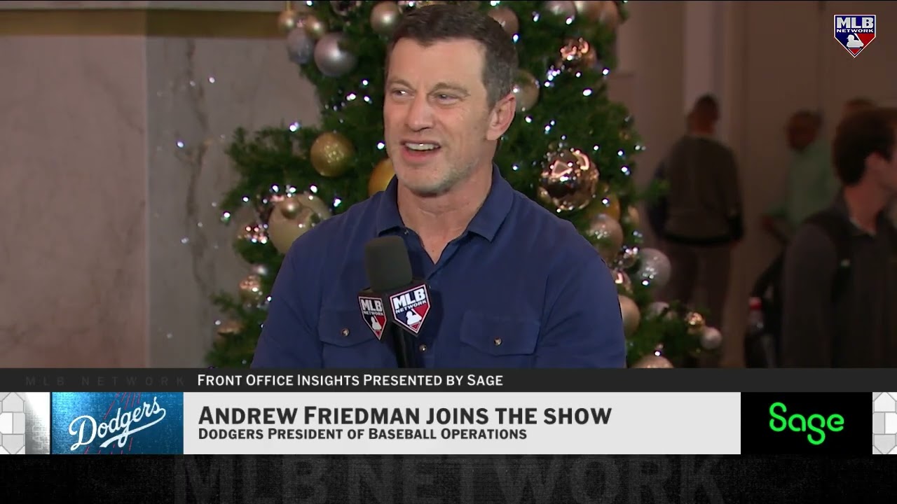 Andrew Friedman On Signing Edwin Diaz After Winning 2 Straight Championships, Dodgers Offseason Talk