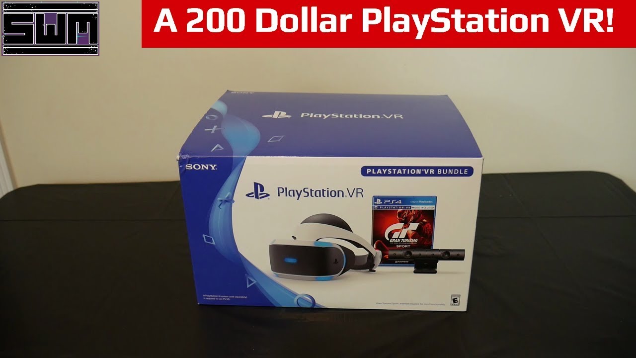 The PlayStation VR Is Now 200 Dollars! | PSVR Gran Turismo Unboxing