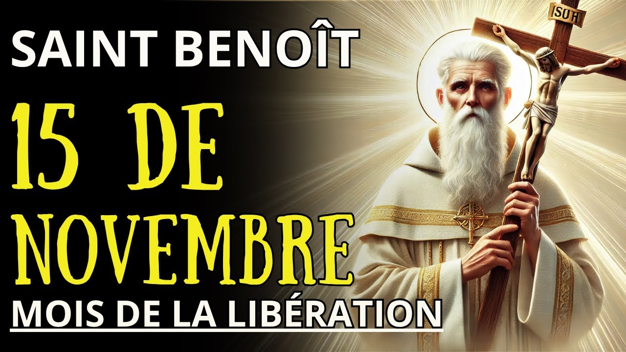 🙏 Cette Prière Purifie ta Maison de Tout MAL et Libère ton Âme ! Prie Maintenant avec Saint Benoît !
