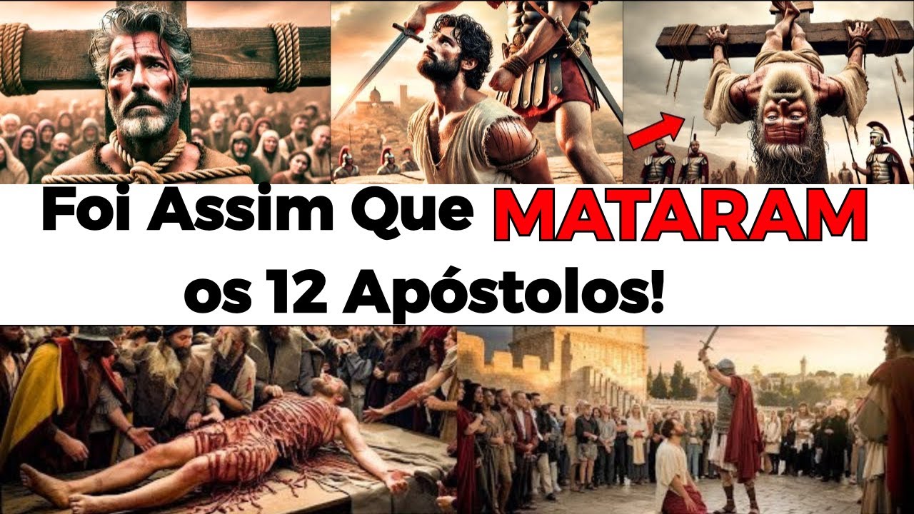 Como foi a VIDA e a MORTE dos 12 DISCÍPULOS de Jesus Cristo! (João, Thiago, Mateus e Tomé)