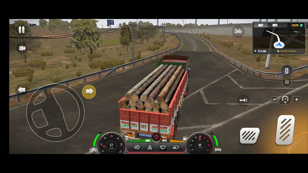 Welcome my new game truck simulation my drive ❤️😀😀😀