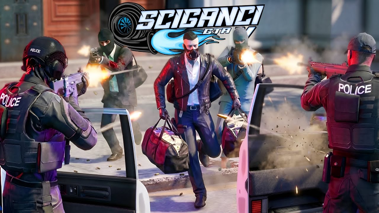 GTA V ŚCIGANCI 2 #72 NAPAD NA BANK! 🤑