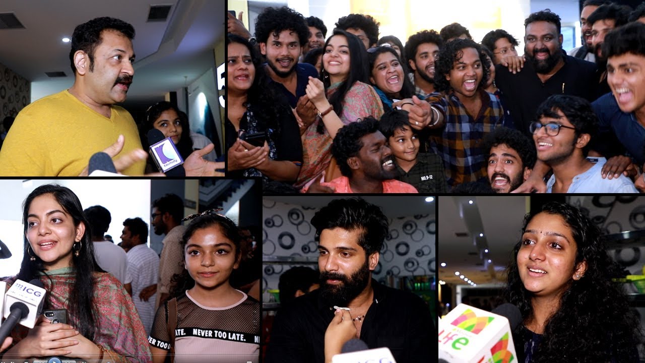 അഹാനയും കുടുംബവും സഹതാരങ്ങളോടോപ്പോം തിയേറ്ററിൽ എത്തിയപ്പോൾ  | Pathinettam Padi Theater Visit