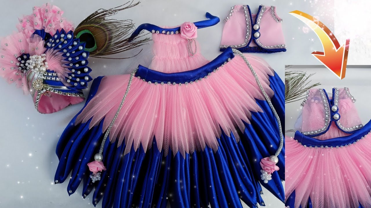 Amazing dress for KANHA JI || beautiful dress || size no. 8 & 9 || So Creative ||