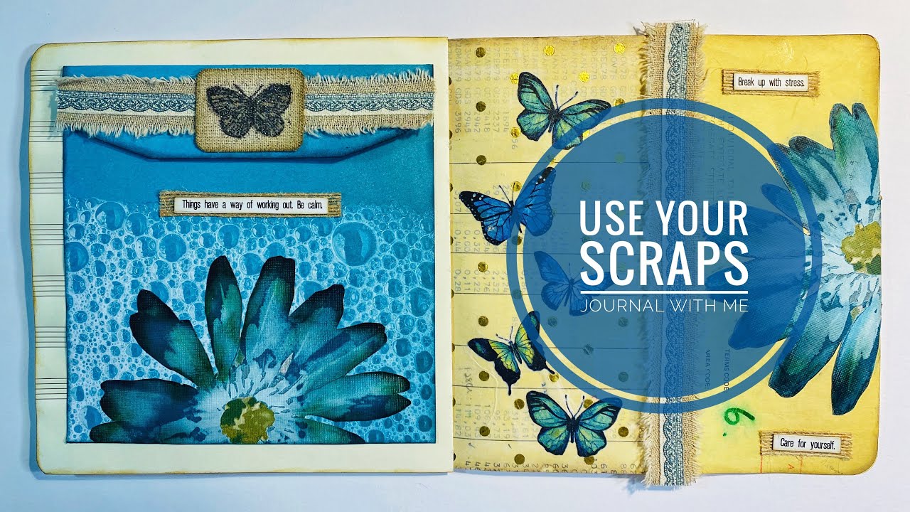 Use Your Scraps - Junk Journal With Me - Creative Envelopes