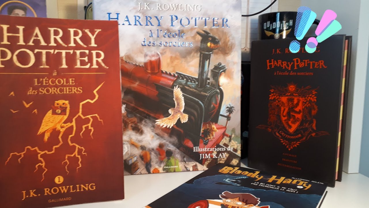 TOUT! Mes livres HARRY POTTER⚡