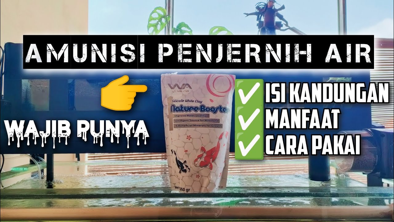 Review Produk Penjernih Air Aquarium Vivaria Nature Booster