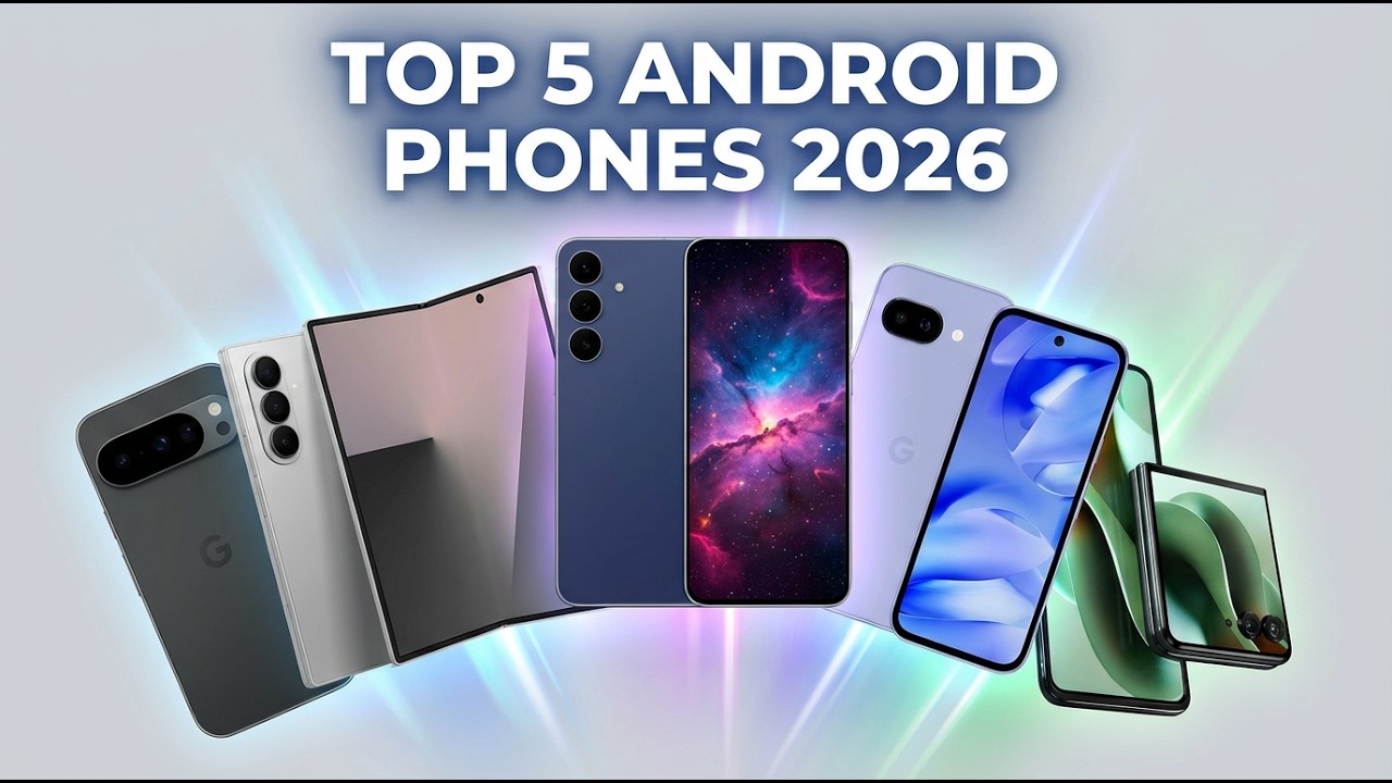 Top 5 Android Phones 2026 [The Future in Your Hand]