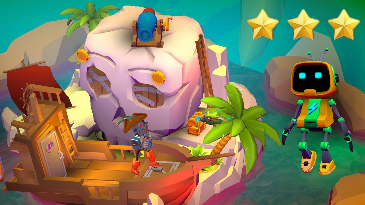 Tiny Robots Portal Escape Pirate Bay Walkthrough