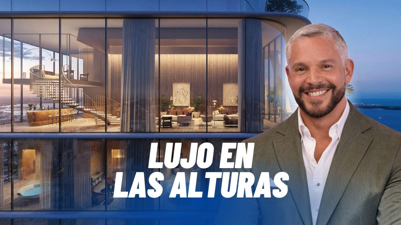 ¿Vivirías aquí? 😳 Tour por el Penthouse de $60 millones en 1428 Brickell