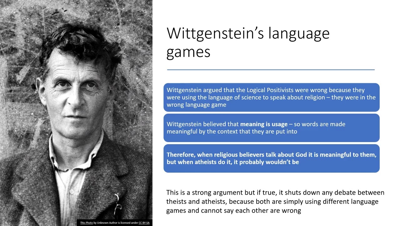 Religious Language AQA A level Religious Studies