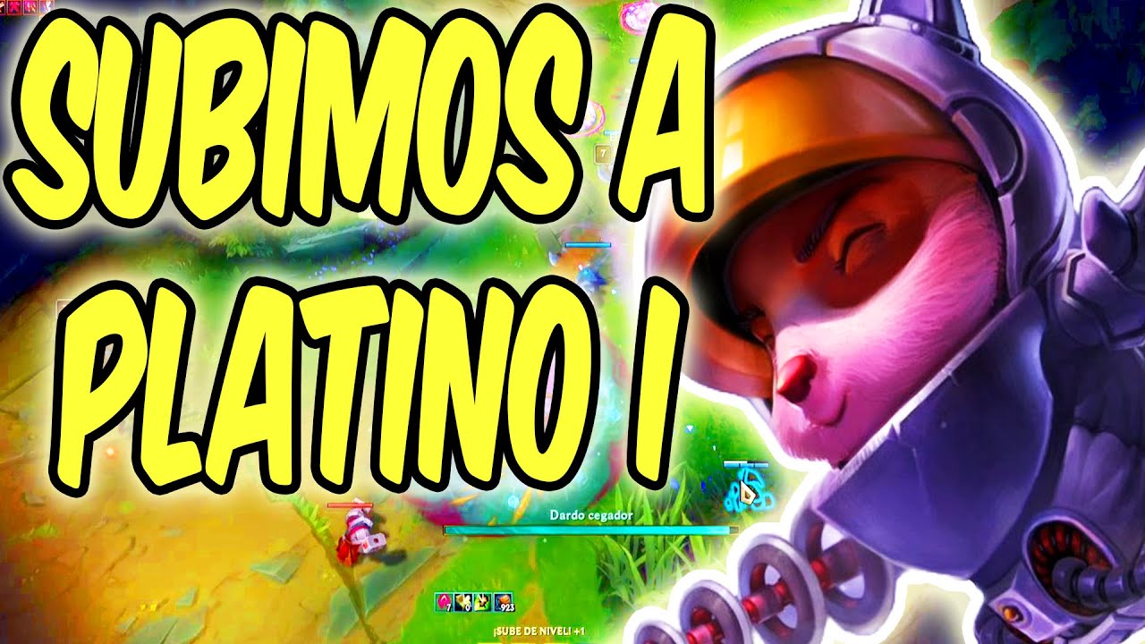 😱 MI MEJOR RANKED con TEEMO TOP de LA SEMANA para SUBIR A PLATINO I