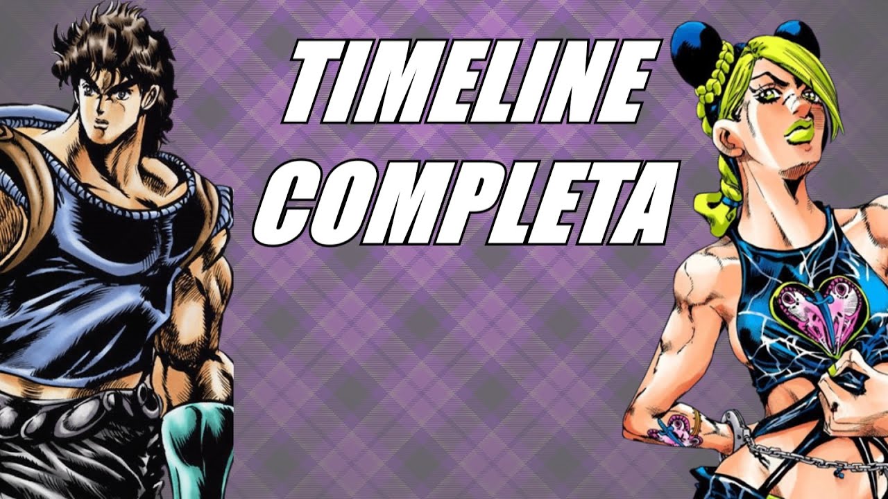 A TIMELINE COMPLETA DE JOJO
