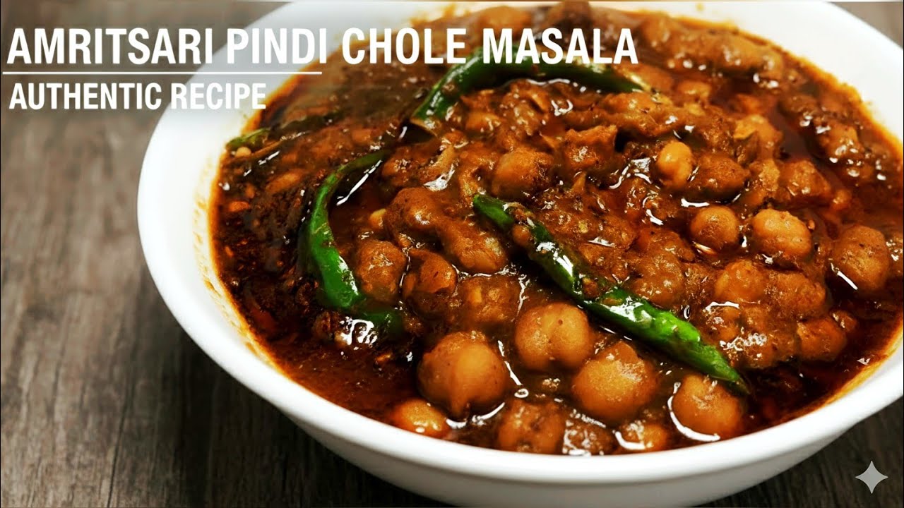 छोले बनाने का इतना Easy नया तरीका | Authentic Amritsari Pindi Chole | Chole Masala in 10 Mins #chole