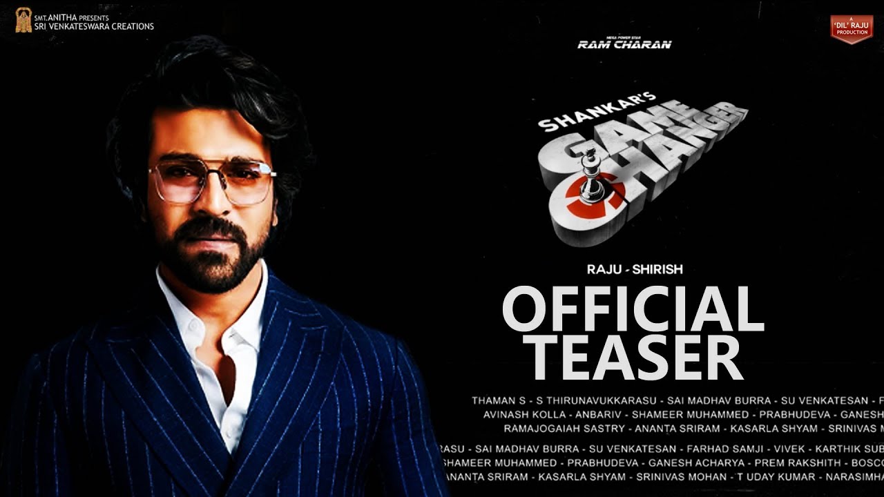#RC15 First look & Title Announcement Teaser Trailer #CEO | Ram Charan, Kiara Advani, S Shankar | FP
