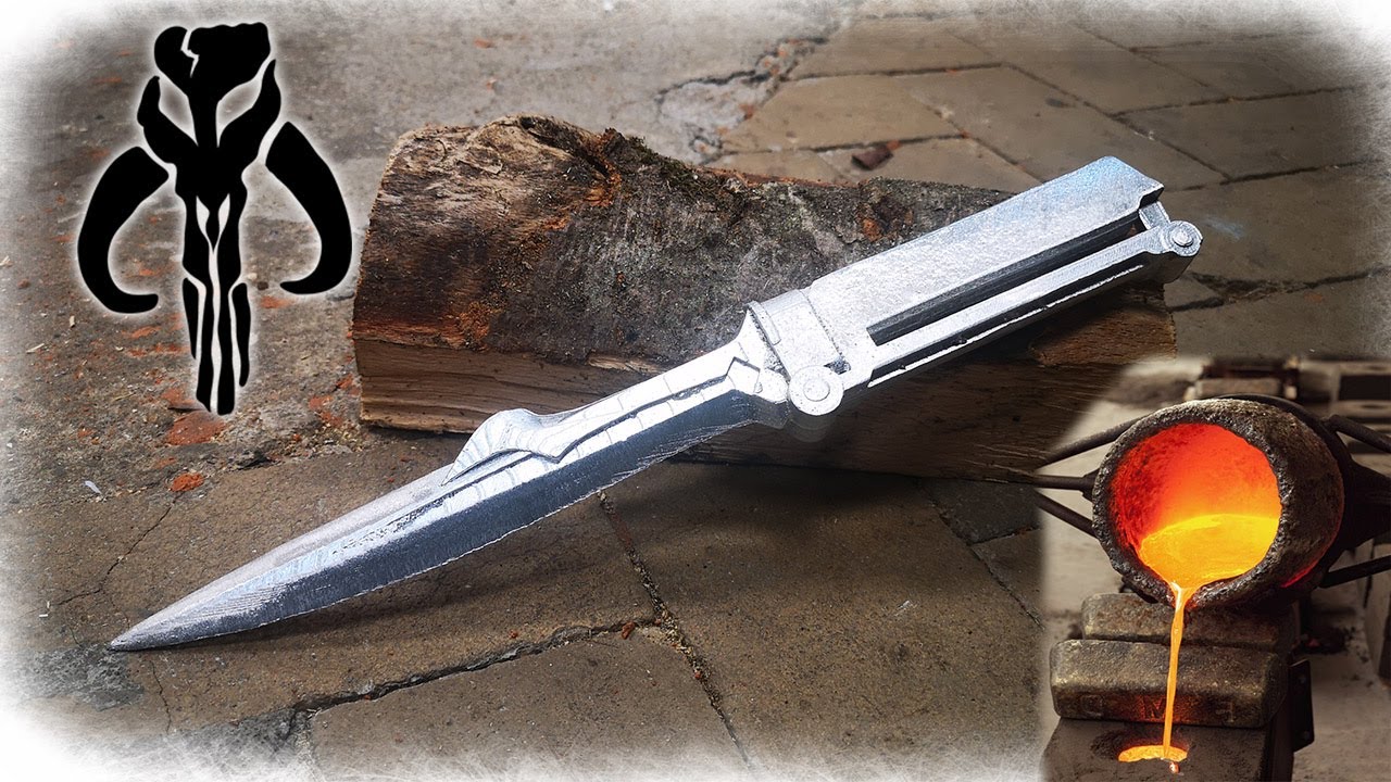 Casting The Mandalorian Vibro Dagger - The Madalorian