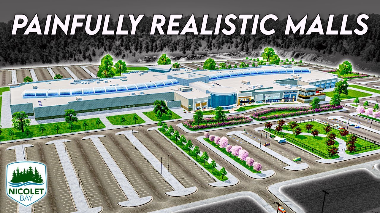 How Respecting Parking Minimums Creates PAINFULLY Realistic Shopping Centers – Nicolet Bay 21