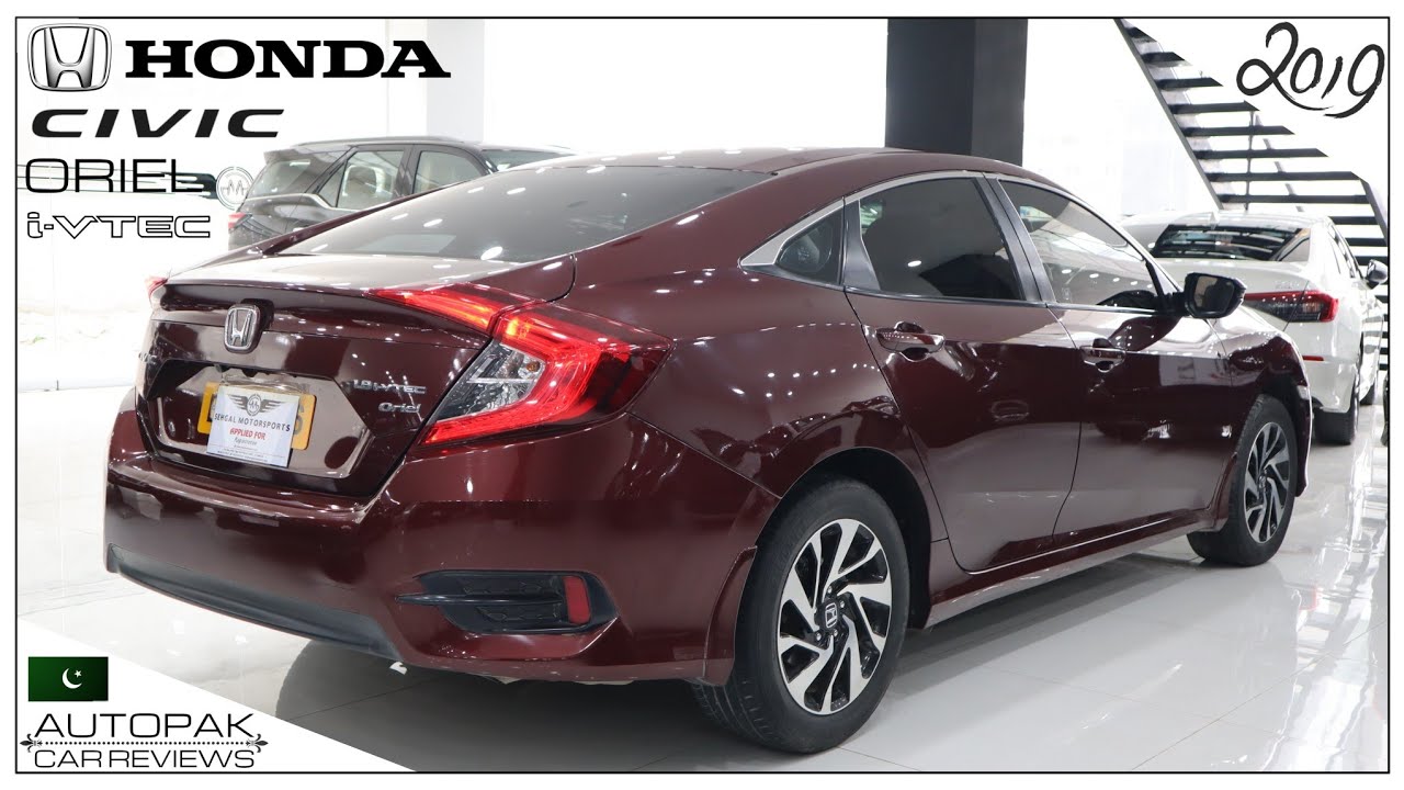 Honda Civic Oriel UG 2019. Great Value to Money Sedan. Detailed Review with Price.