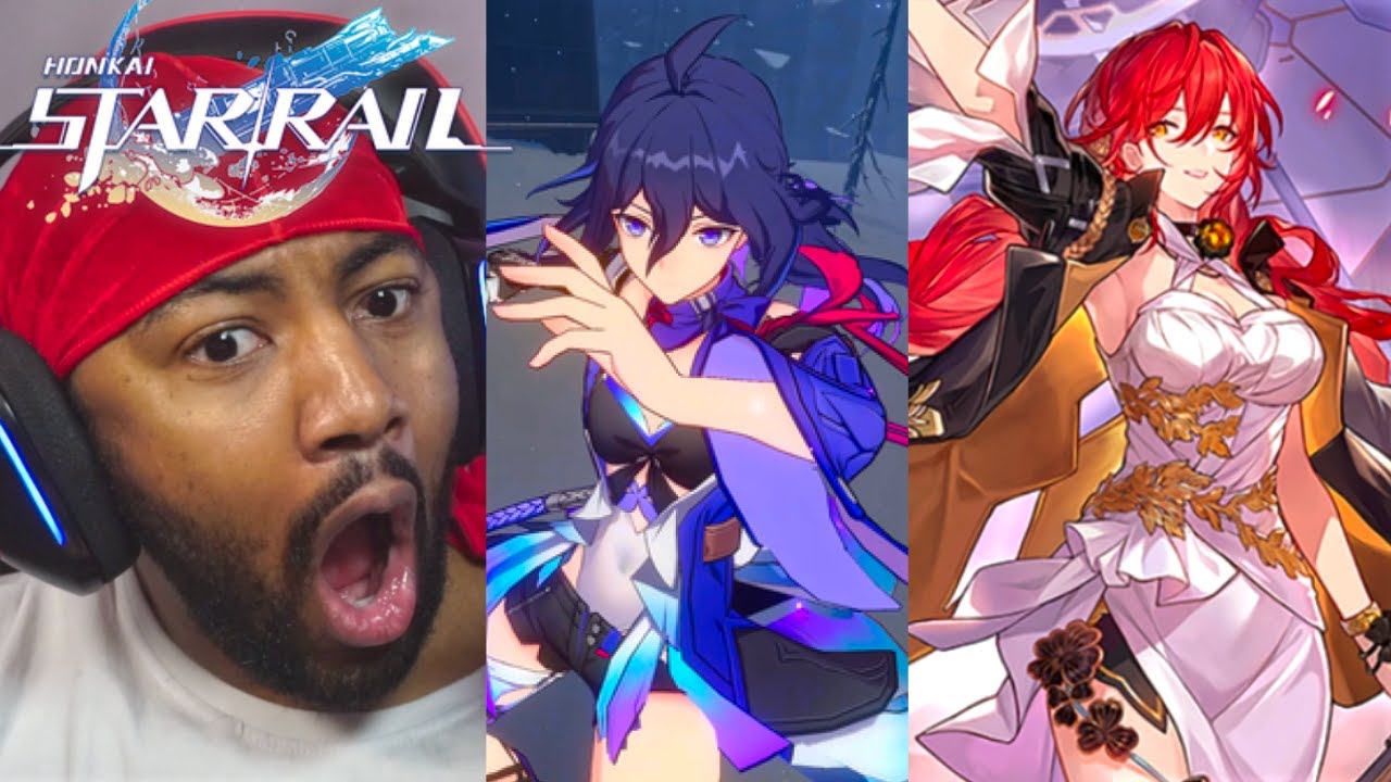 Genshin Fan Reacts to Honkai Star Rail Character & Trailers (Part 1)