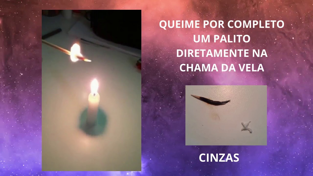 Experi&ecirc;ncia da Combust&atilde;o Completa e Incompleta