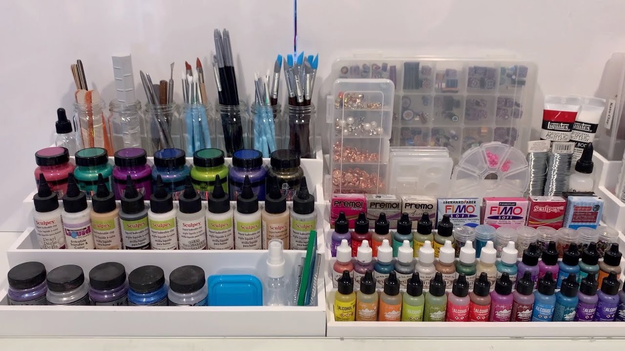 A Polymer Clay Storage Tutorial: The Desk Maid Organizers