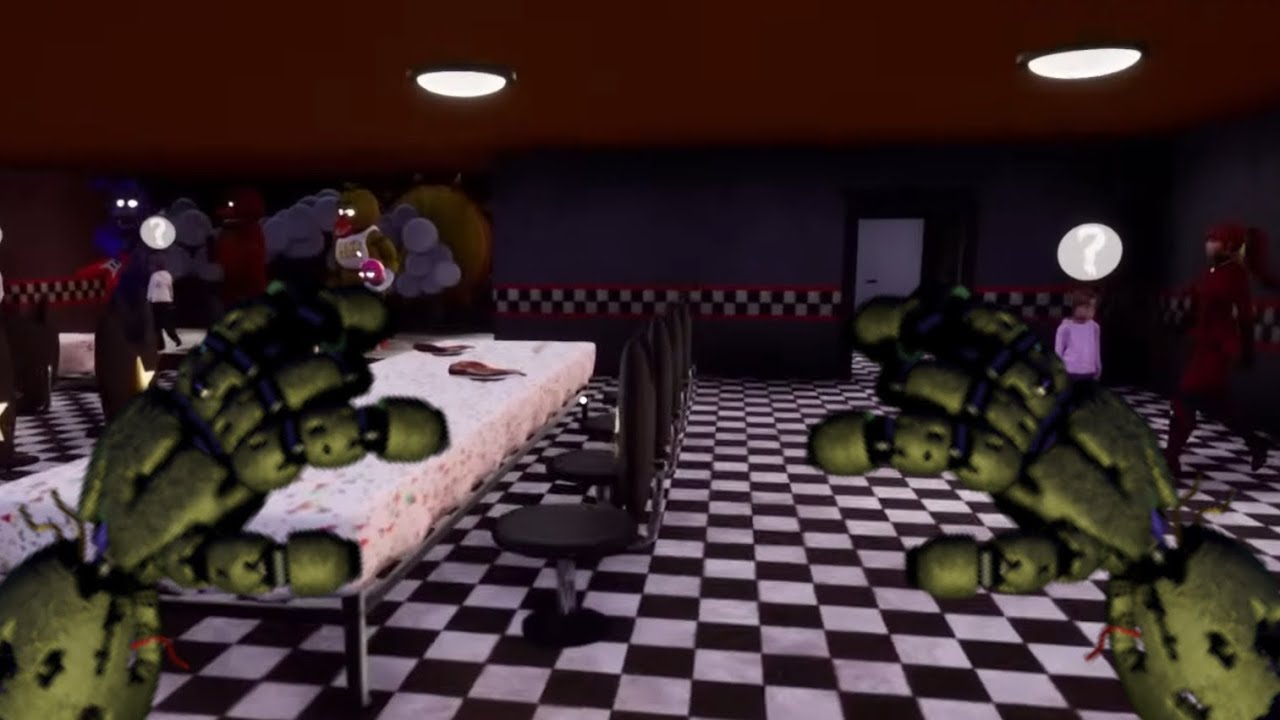 I Became Springtrap And Stuff Every Kid In A Springlock Suit 