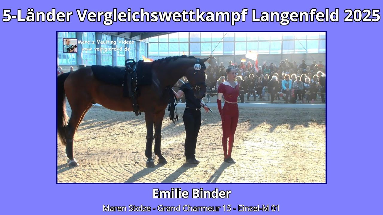 Emilie Binder - Einzel-M 01 - 5-LVWK Langenfeld 2025