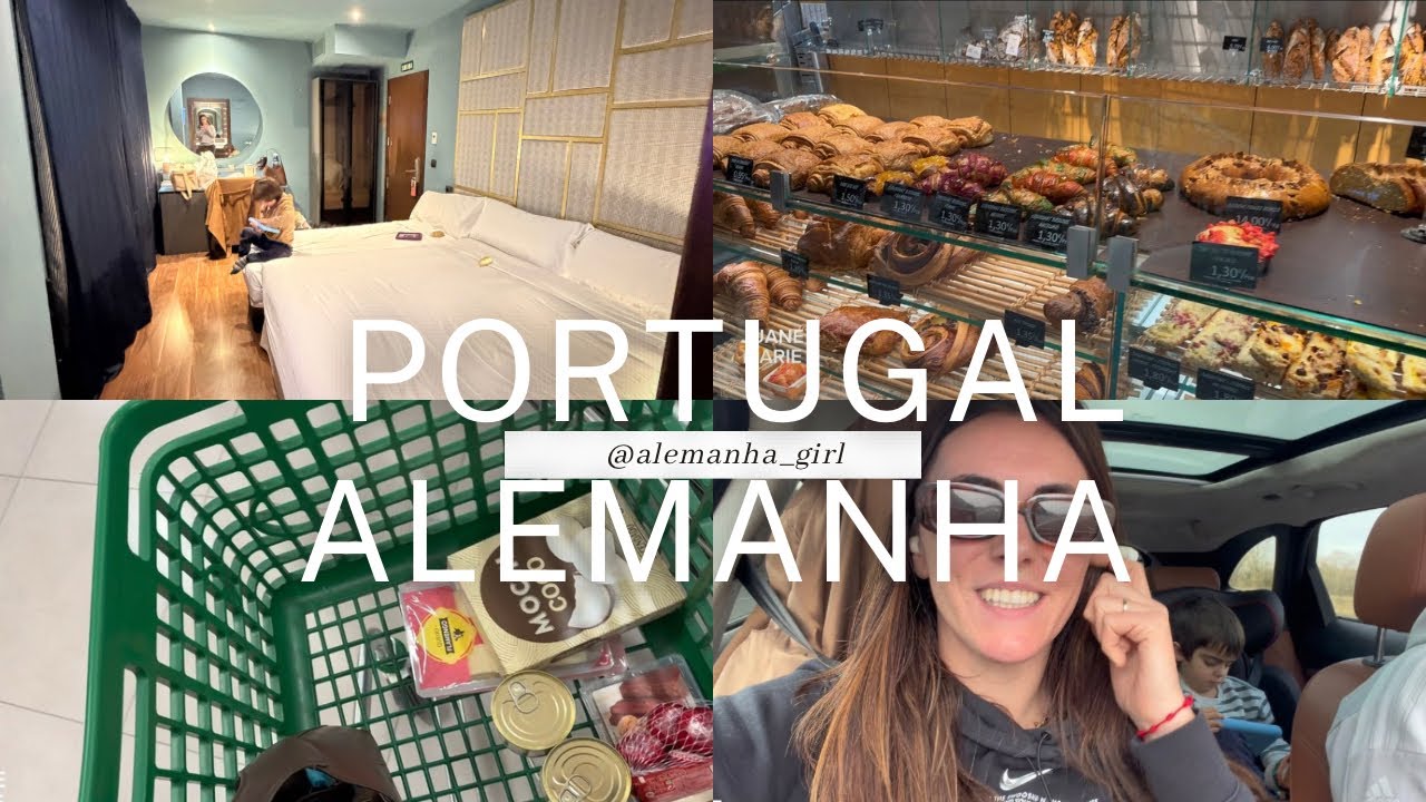 Porque fiz uma PAUSA ⏸️ ?? Compras no Mercadona e Viagem de Carro  de Portugal para a Alemanha 🇩🇪