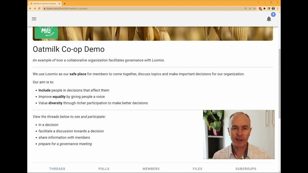 Welcome to Loomio demo group