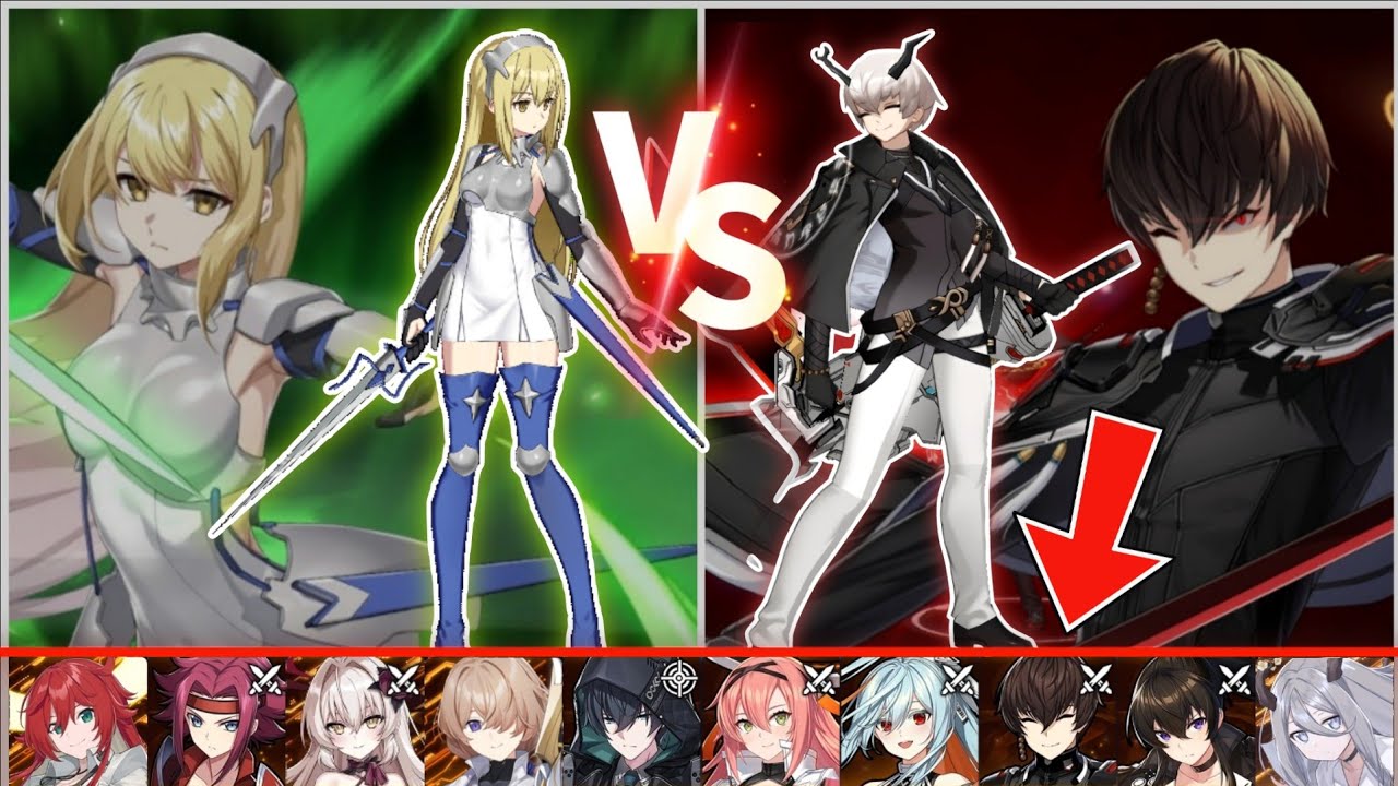 아이즈 VS 각성 캐릭터 (카운터사이드) Ais VS Awakened characters