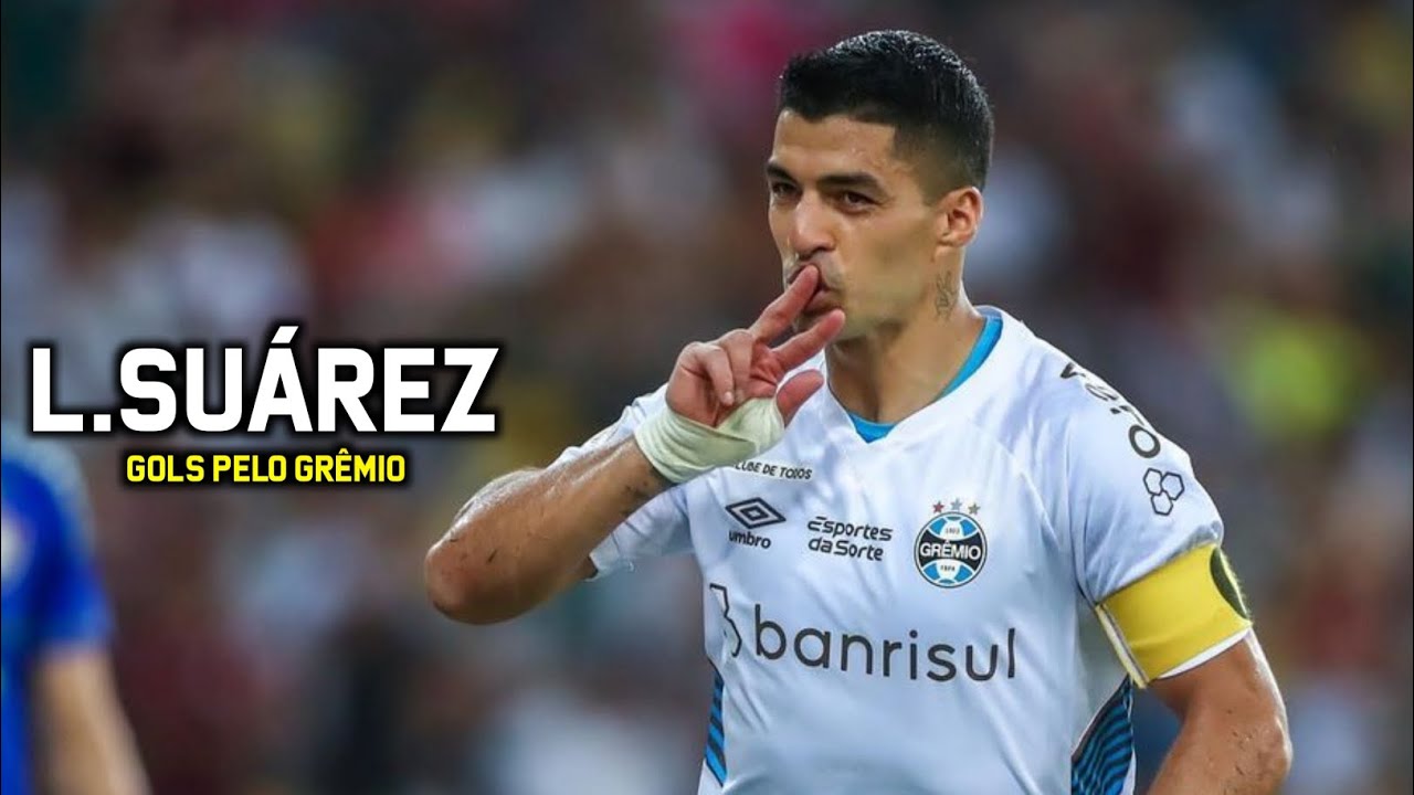 TODOS OS GOLS DE LUÍS SUÁREZ PELO GRÊMIO