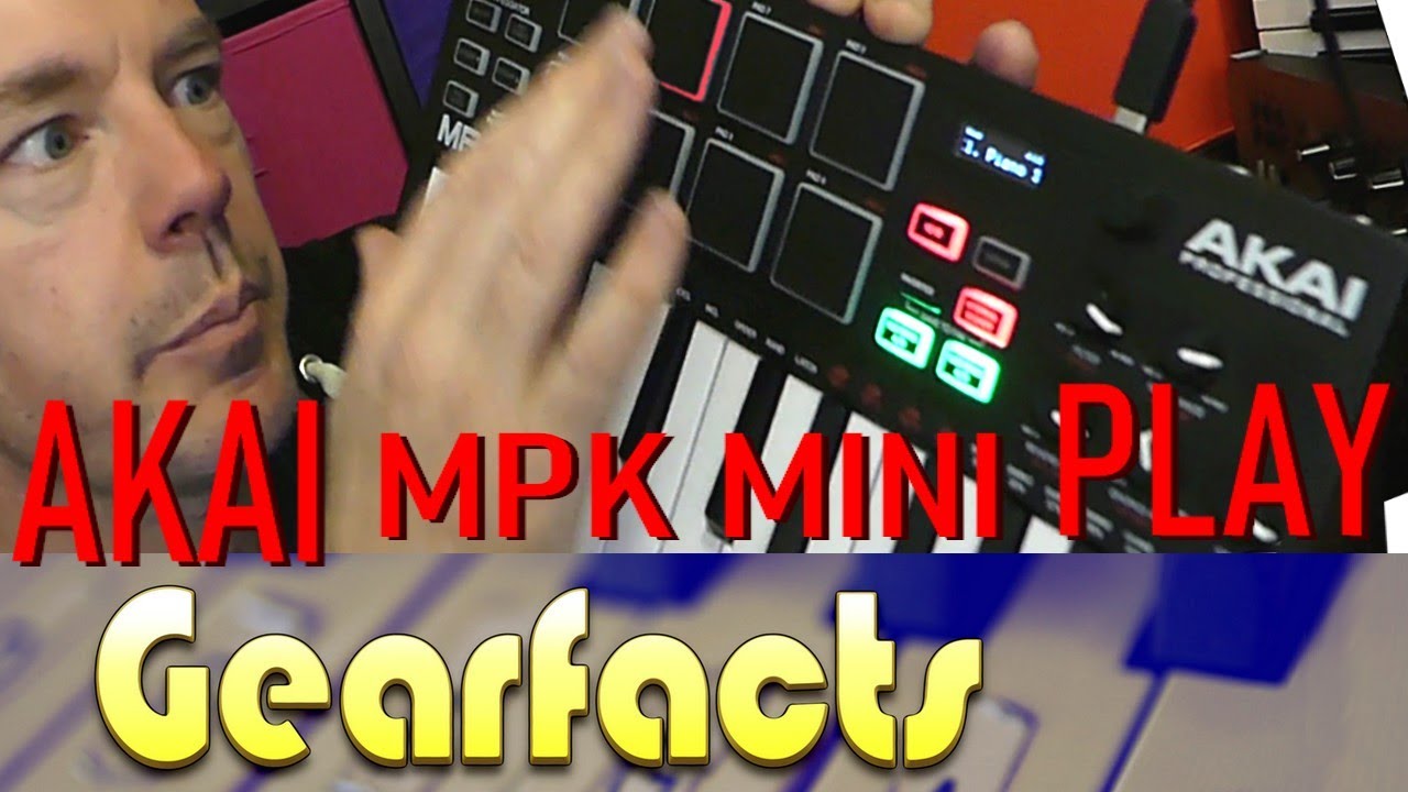 Клавиатура Akai MPK mini PLAY. Все основные функции &mdash; или только самые основные?