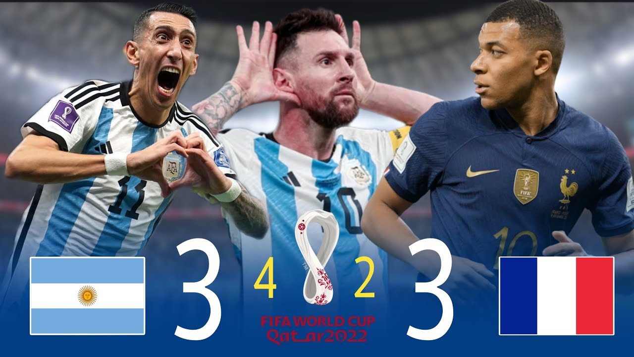 ملخص نهائي كاس العالم 2022فرنسا 🇫🇷ضد الأرجنتين 🇦🇷 افضل كاس العالم 