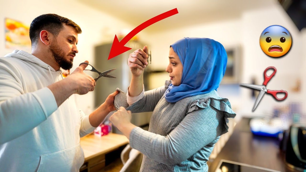 قص لي كنزني ومزعها لأنها ضيقة 💔 ماتوقعت هيك يعصب
