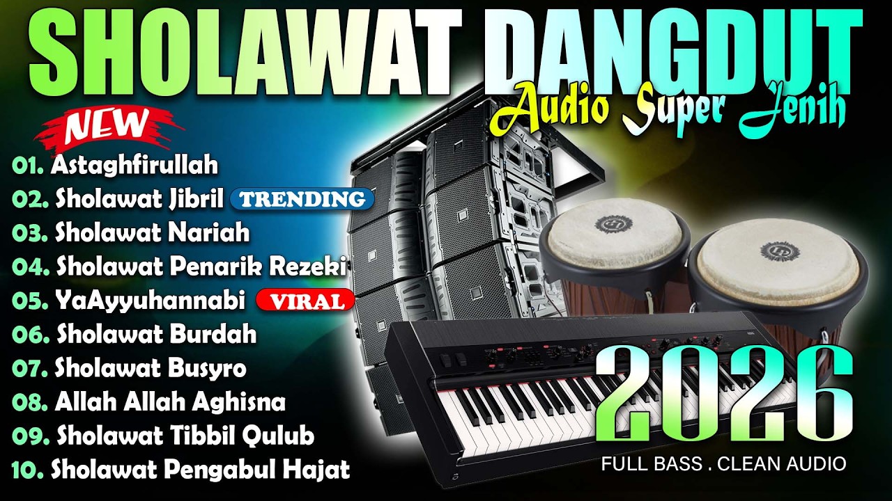 SHOLAWAT DANDUT KOPLO PALING MERDU TERBARU | Sholawat Jibril, Sholawat Nariyah | SHOLAWAT TERPOPULER