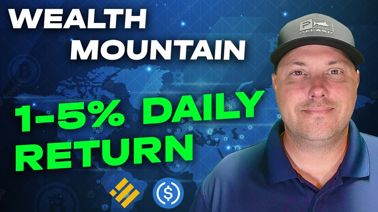 Wealth Mountain - Earn Up To 5% Daily On Your Stable Coins!
