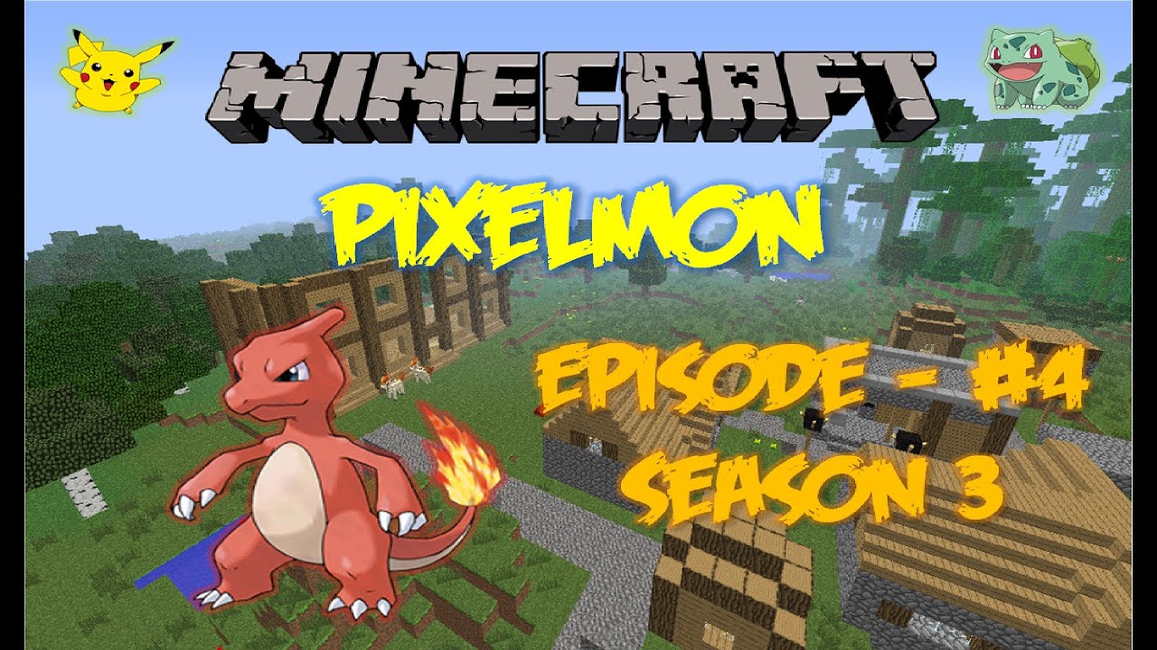 Minecraft: Pixelmon - Эпизод 4 - Много находок (Pokemon Mod)