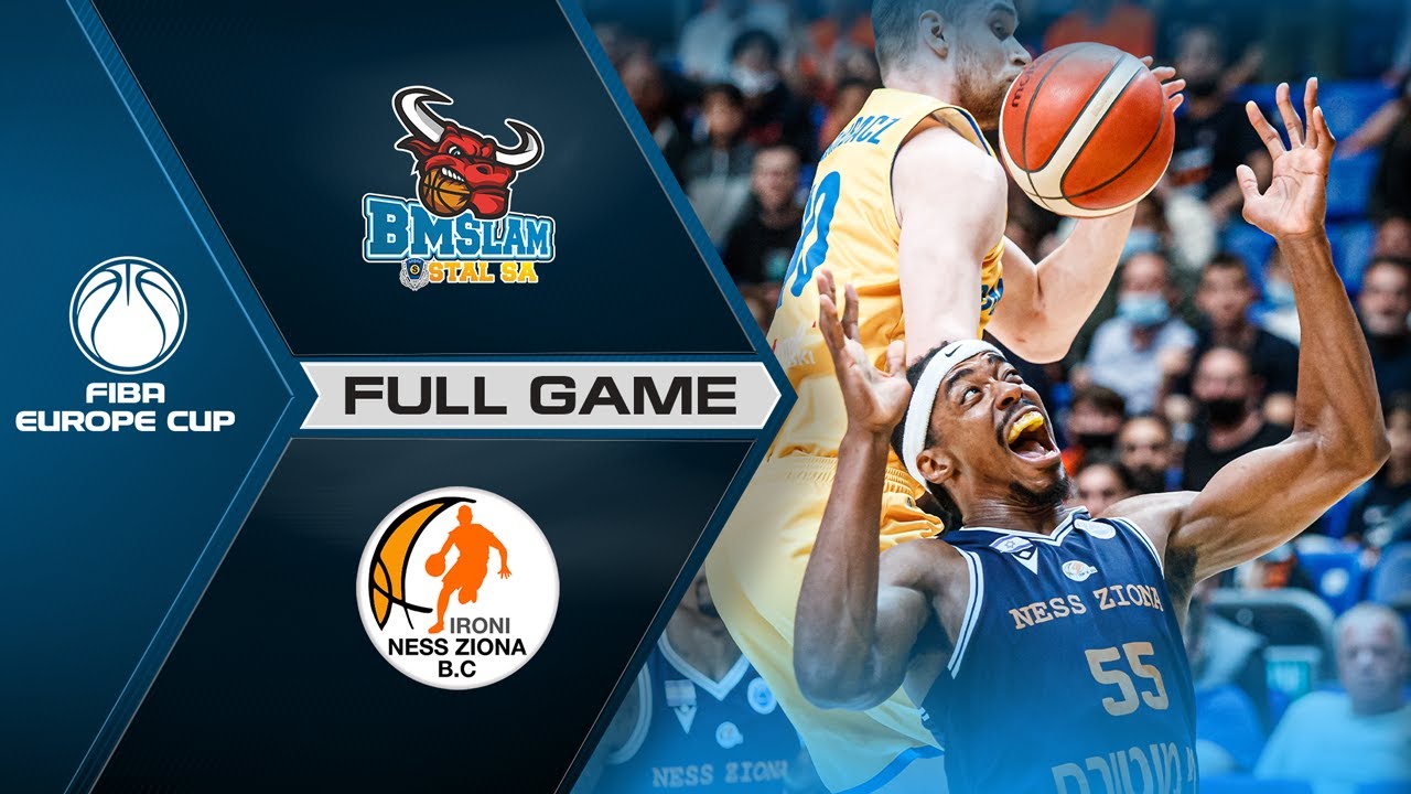 FINAL: Arged BMSLAM Stal v Ironi Ness Ziona | Full Game - FIBA Europe Cup 2020-21