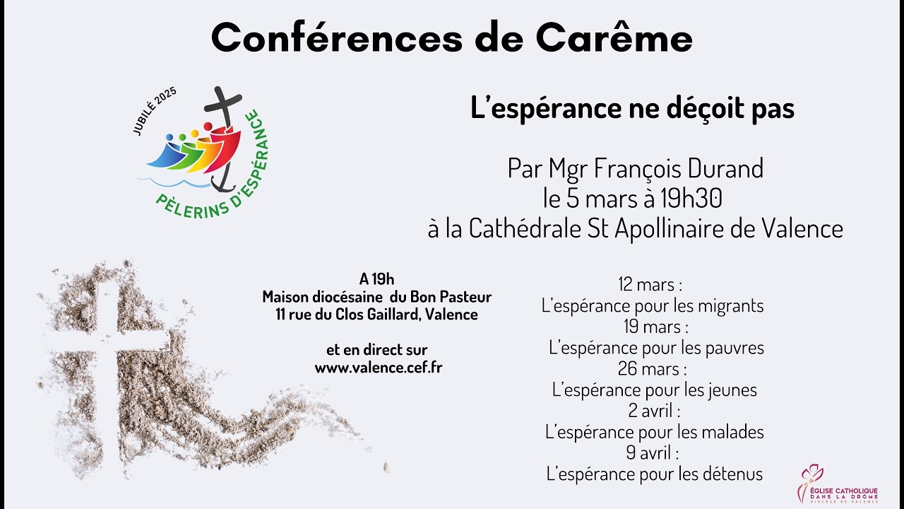 [DIRECT] Conférences de Carême