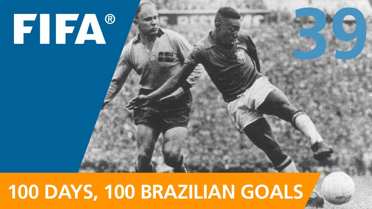 100 Great Brazilian Goals: #39 Pele (Sweden 1958)